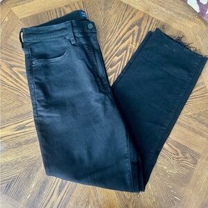 J.Crew women’s black stovepipe jeans
